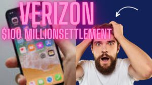 verizon stock verizon lawsuit settlement