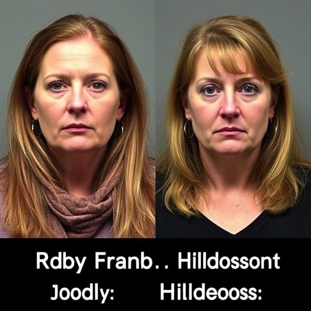 Mugshots of convicted YouTube mom Ruby Franke and her business partner jodi Hilderbrandt sentence for child abuse