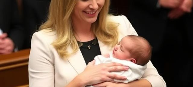 "Congresswoman's Audacious Step: Opposing GOP Budget Cuts While Carrying a Newborn" 7 “Congresswoman’s Audacious Step: Opposing GOP Budget Cuts While Carrying a Newborn”