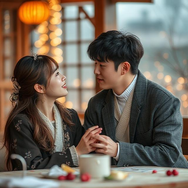 k drama kissing scene