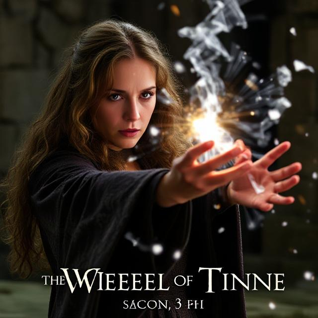 "The Wheel of Time Season 3: Moiraine Sedai Casting Magic"