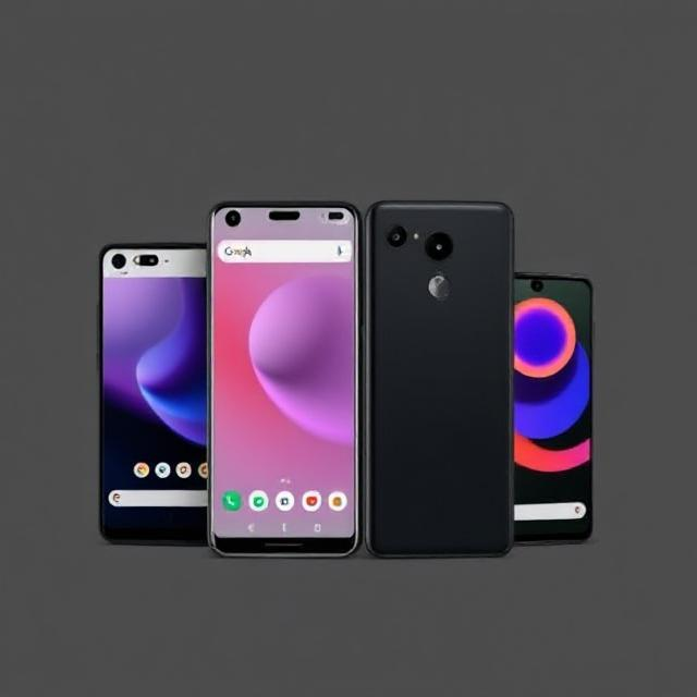 To visually represent the smartphones getting the Android 16 Beta 3.2 update, a crisp, high-quality photograph of the most recent Pixel models (Pixel 6, 7, 8, and 9 series) is used.