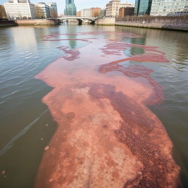 "Raw sewage discharge into the River Thames highlights environmental crisis linked to Thames Water’s £123 million fine."