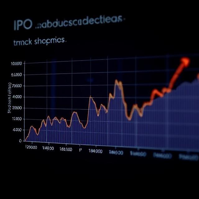IPO subscription graph indicating strong investor demand”