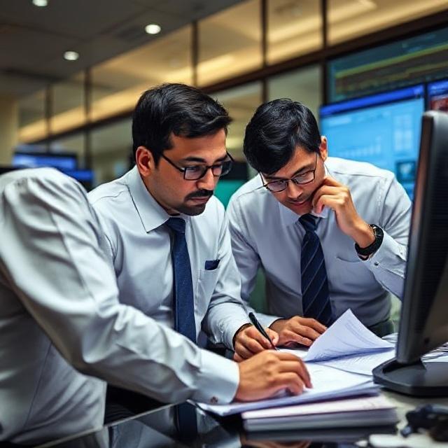 Financial analysts investigating IndusInd Bank accounting irregularities”