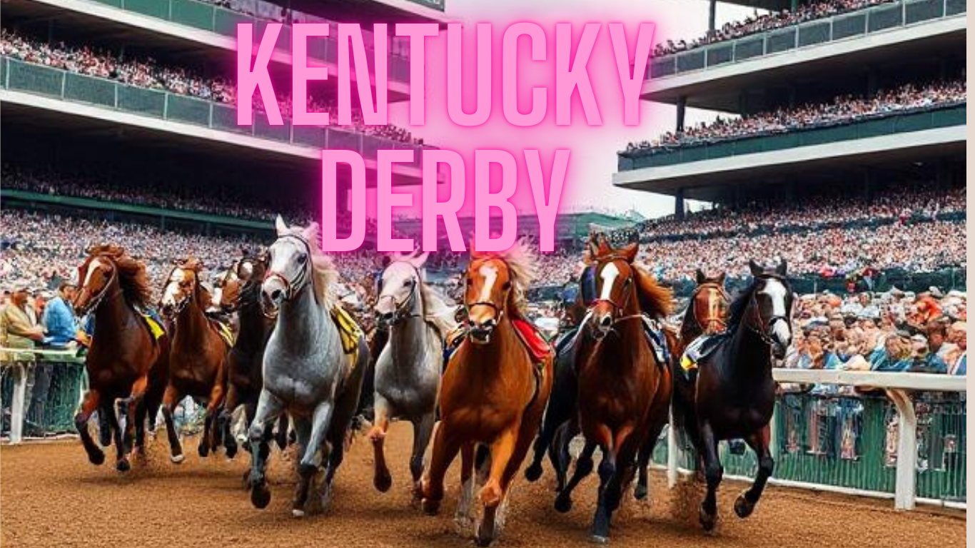 “Kentucky Derby 2025 horses racing at Churchill Downs with packed crowd