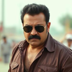 Kamal Haasan in Thug Life film wearing sunglasses in a gangster look