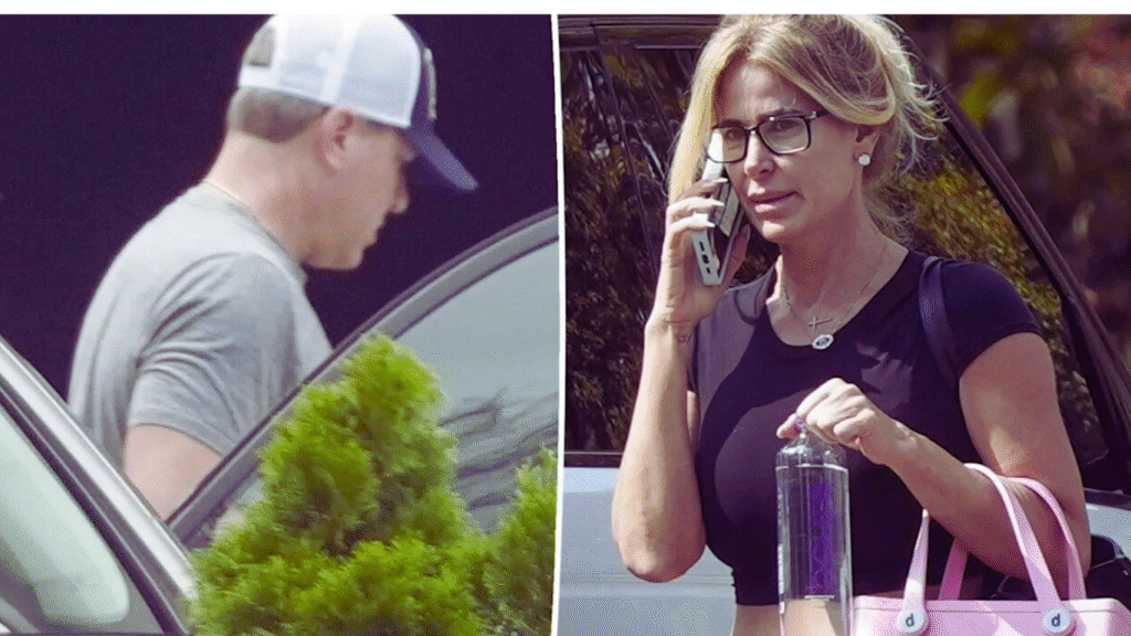 Kim Zolciak was seen with her boyfriend