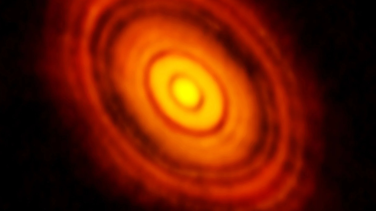 Protoplanetary disk HL Taurus