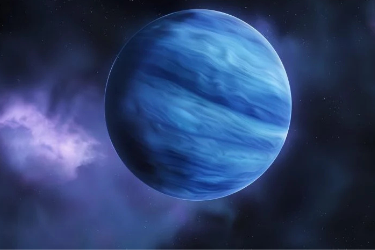 Saturn Sized Planet is Drifting Through Space