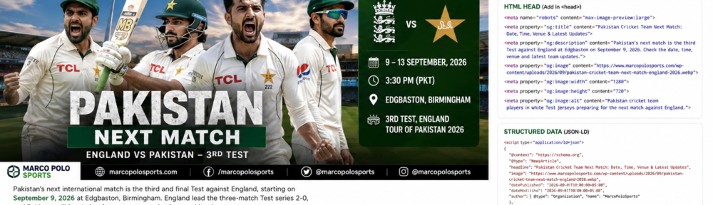 Pakistan vs England 3rd Test, Pakistan England 3rd Test 2026