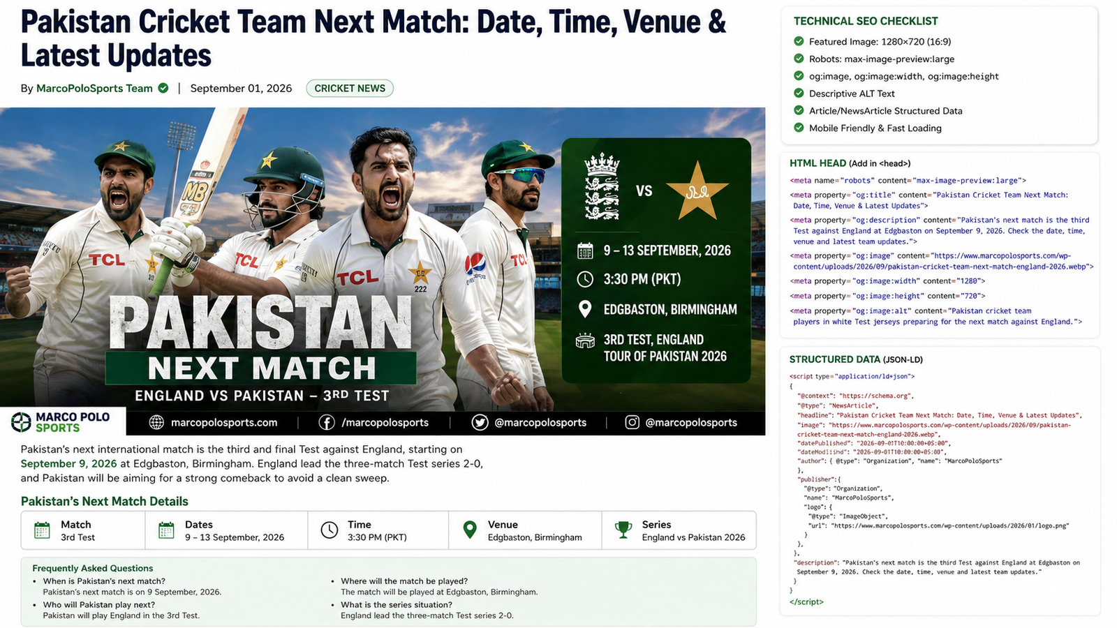 Pakistan vs England 3rd Test, Pakistan England 3rd Test 2026