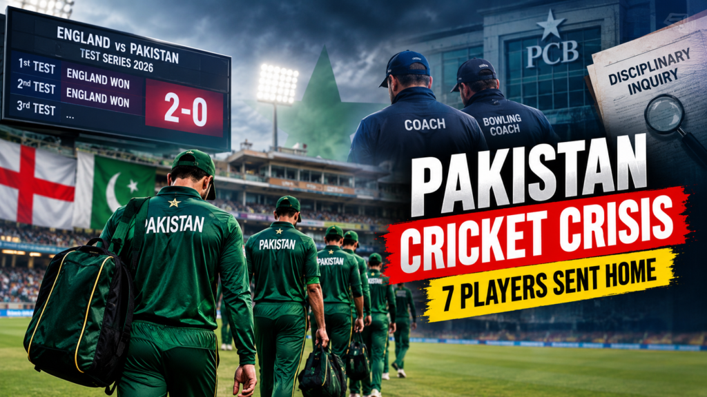 Pakistan Cricket Crisis: 7 Players Sent Home From England Tour — Full Story 2 Pakistan Cricket Crisis: 7 Players Sent Home From England Tour