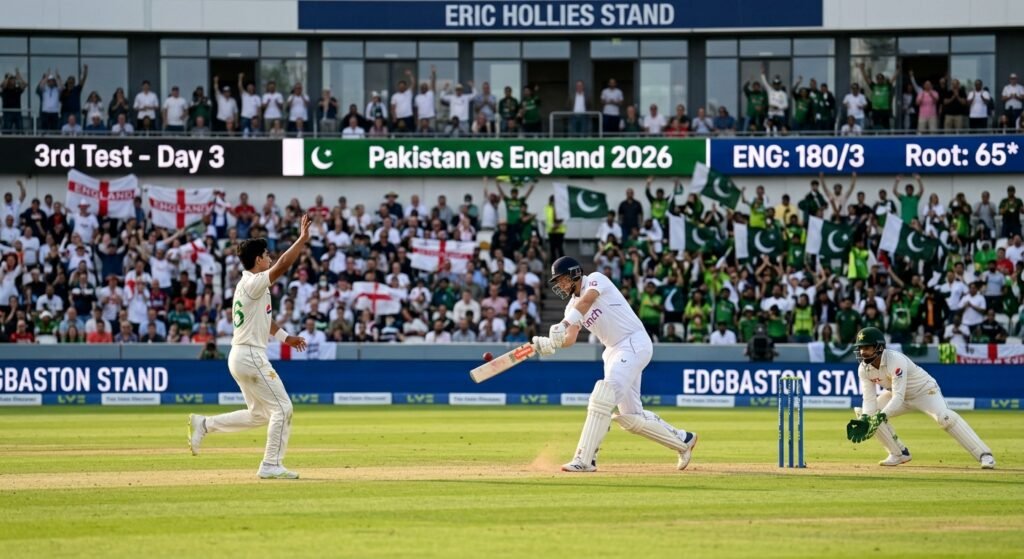 Pakistan vs England 3rd Test 2026 match preview at Edgbaston Stadium Birmingham
